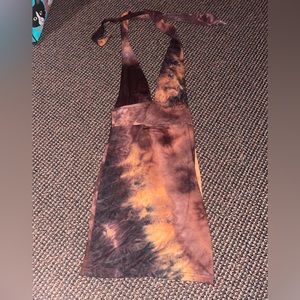 XS shein tie dye dress